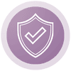 Shield Icon shield with check mark