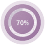 70 percent icon