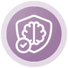 Brain Shield Icon